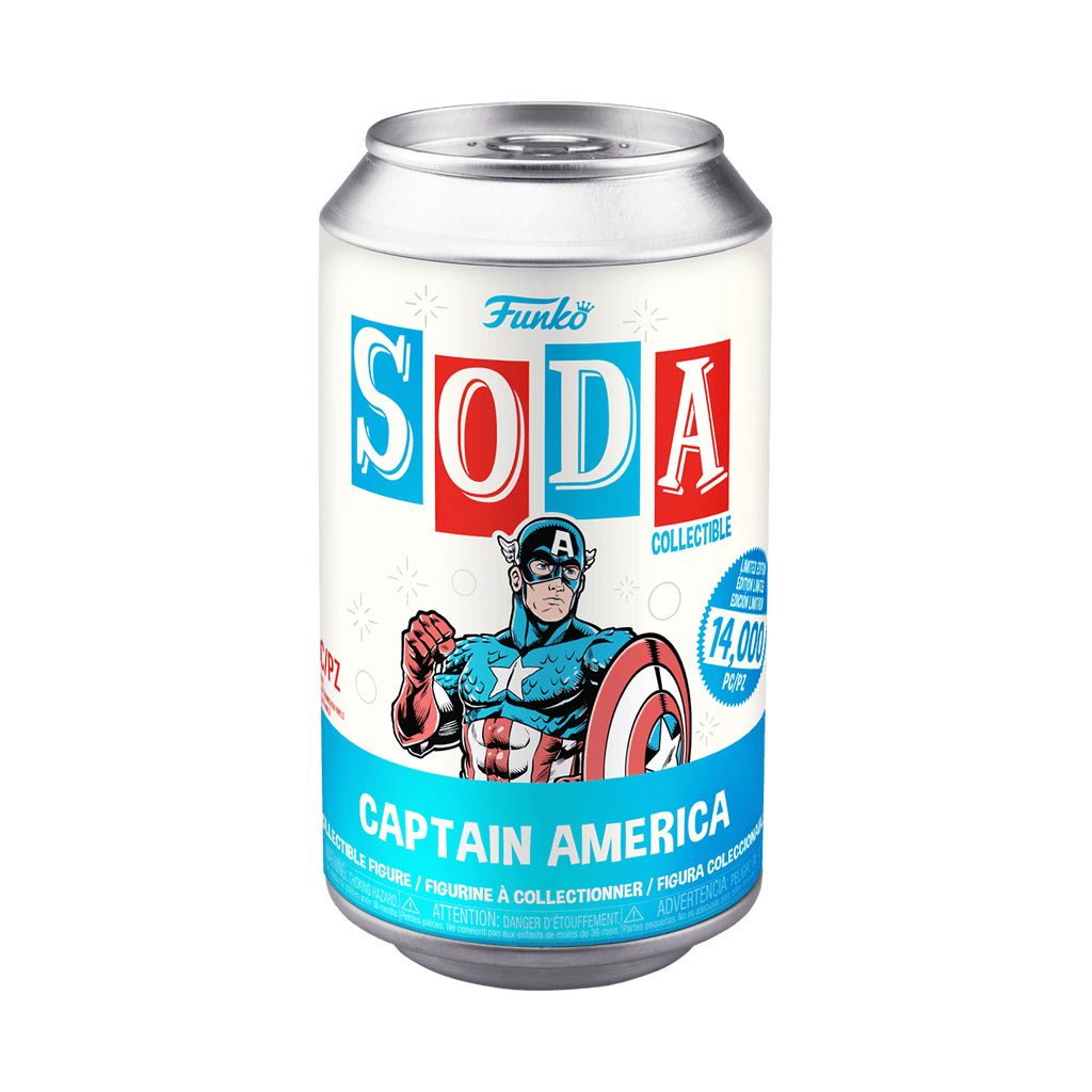 Vinyl SODA: Marvel - Captain America - THE MIGHTY HOBBY SHOP