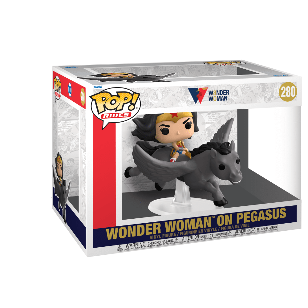 POP! Ride Super Deluxe: WW 80th - WW on Pegasus - THE MIGHTY HOBBY SHOP