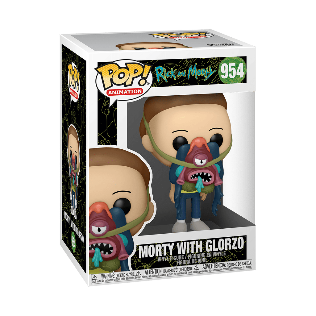 POP! Animation: Rick and Morty - Morty with Glorzo - THE MIGHTY HOBBY SHOP