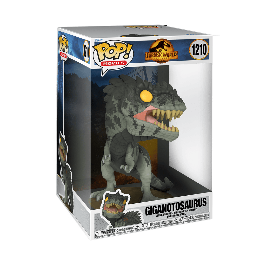 POP! Movies: Jumbo: Jurassic World Dominion - Giganotosaurus - THE MIGHTY HOBBY SHOP