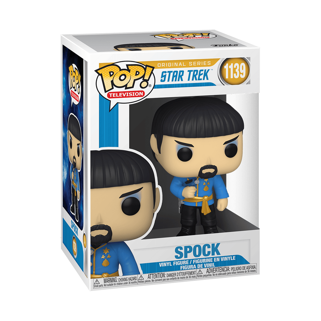 POP Television: Star Trek - Spock (Mirror Mirror Outfit) - THE MIGHTY HOBBY SHOP