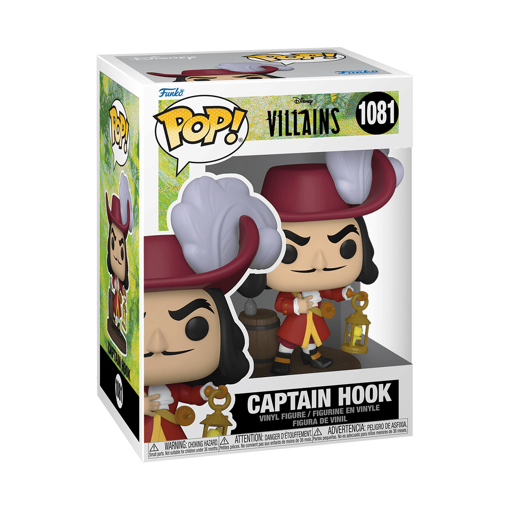 POP! Disney: Villains- Captain Hook - THE MIGHTY HOBBY SHOP