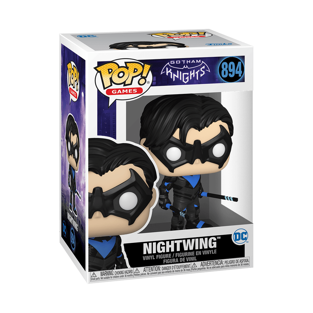 (SEPTEMBER 2022 PREORDER) POP! Games: Gotham Knight - Nightwing - THE MIGHTY HOBBY SHOP
