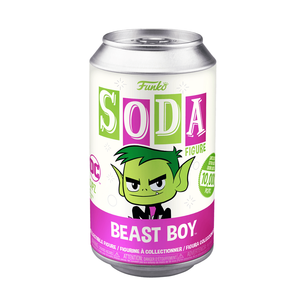 Vinyl SODA: Teen Titans - Metal Beast Boy - THE MIGHTY HOBBY SHOP