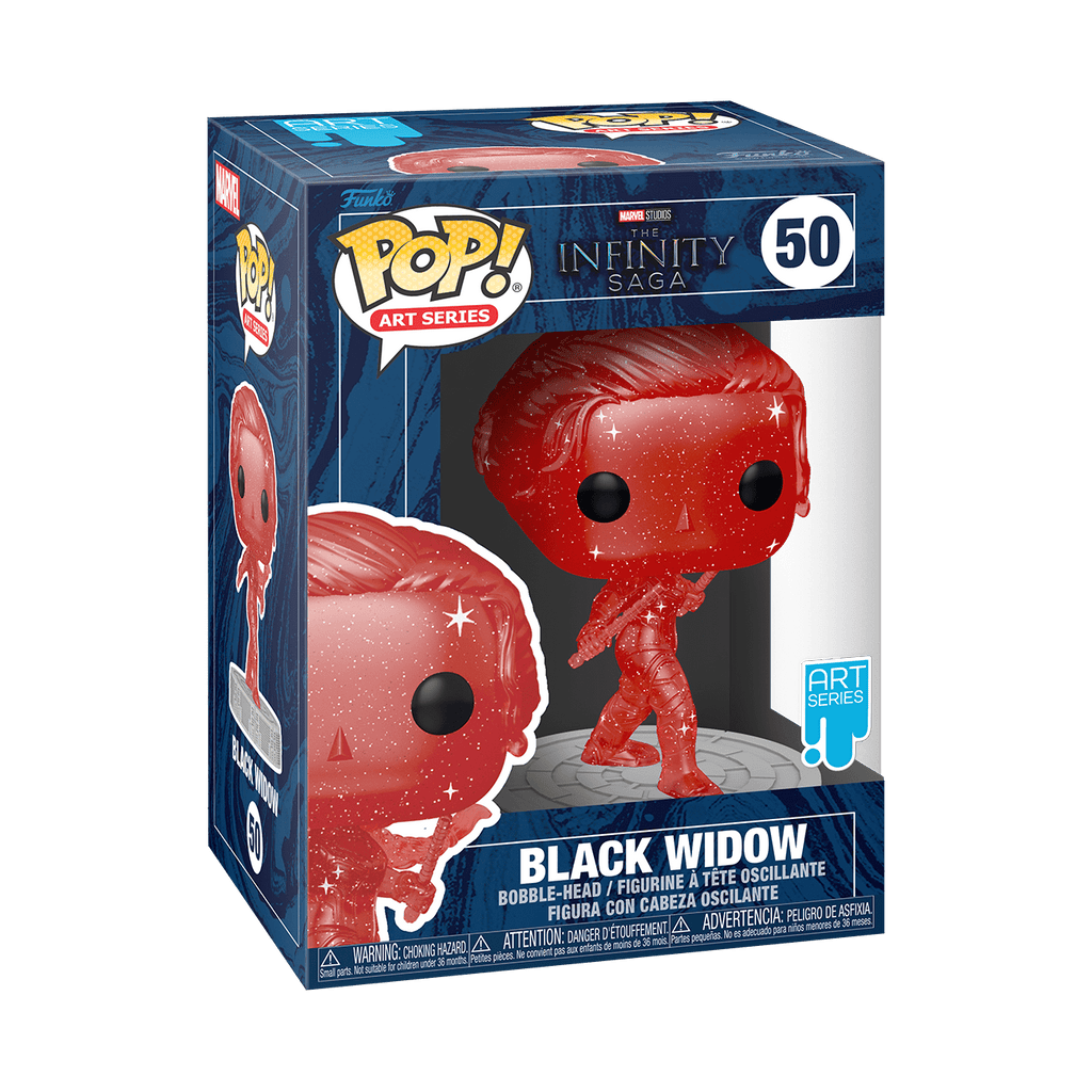 POP! Artist Series: Infinity Saga - Black Widow with POP! Protector - THE MIGHTY HOBBY SHOP