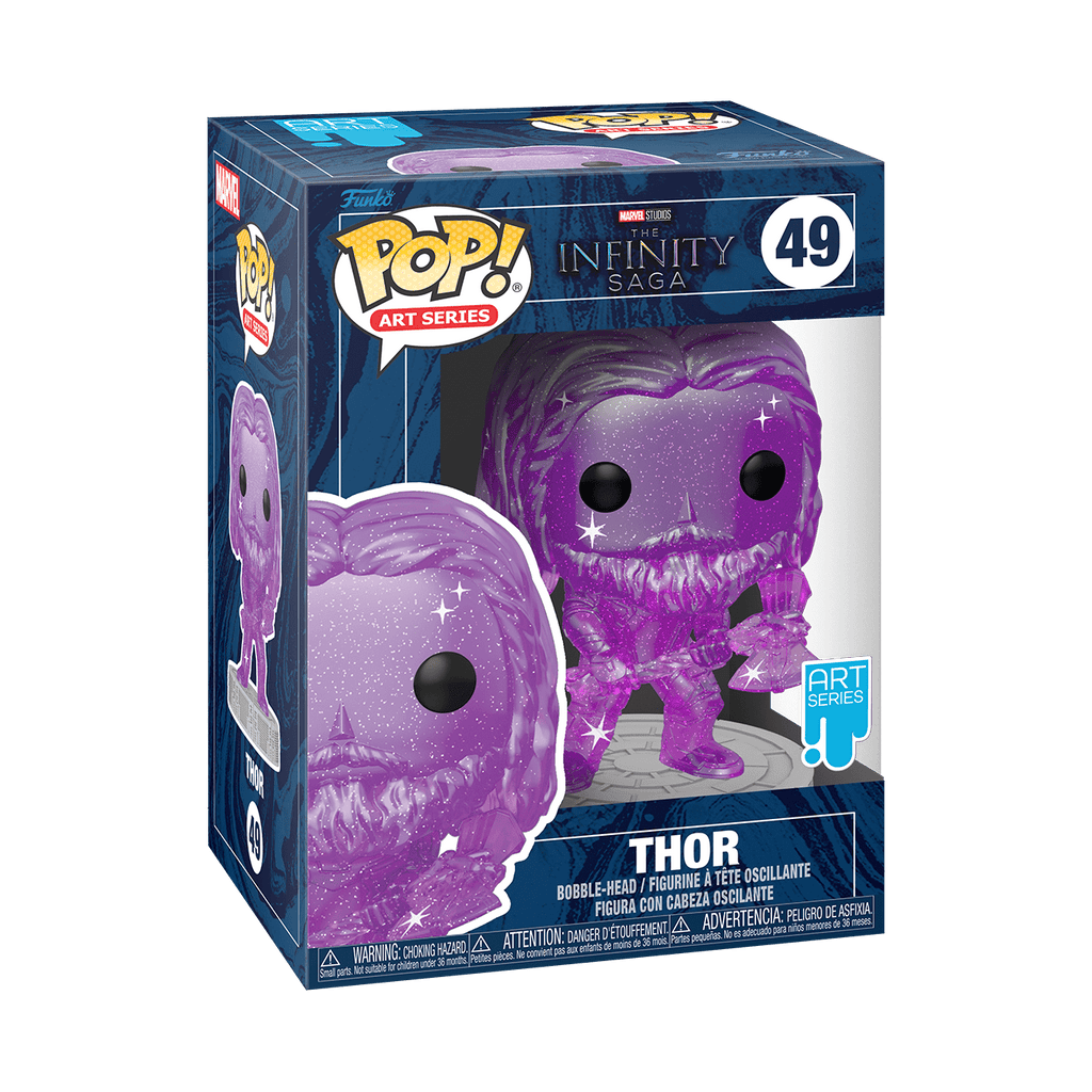 POP! Artist Series: Infinity Saga - Thor with POP! Protector - THE MIGHTY HOBBY SHOP