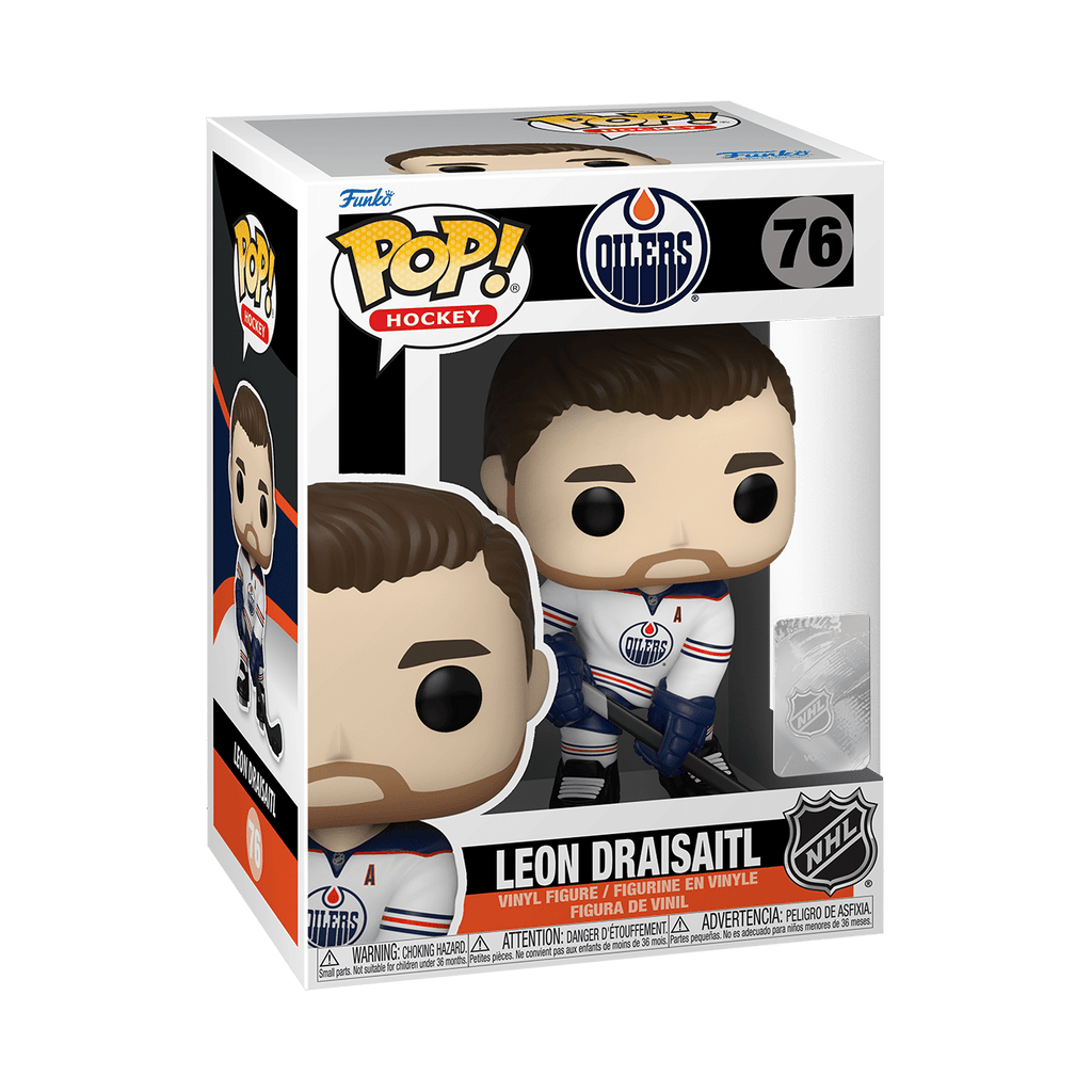 POP! NHL: Oilers - Leon Draisaitl (Road Uniform) - THE MIGHTY HOBBY SHOP