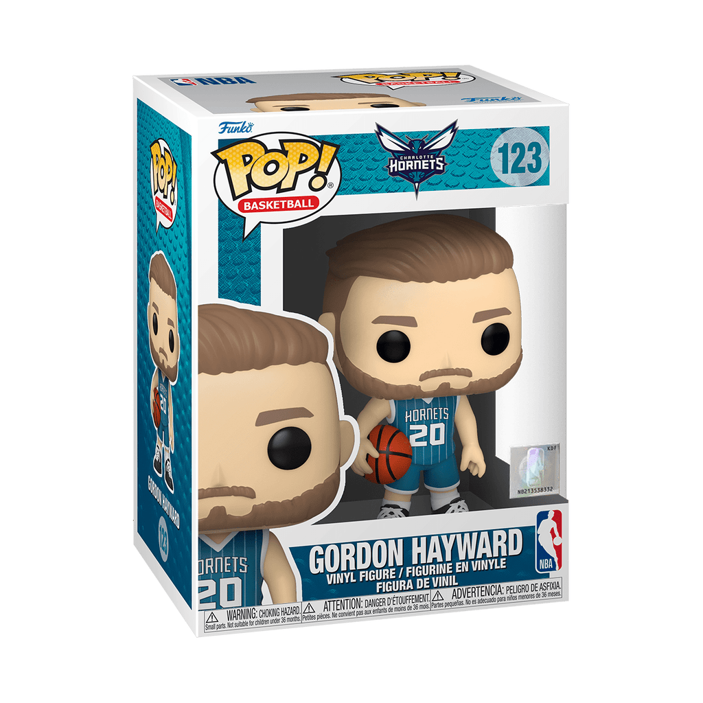 POP! NBA: Hornets - Gordon Hayward (Teal Jersey) - THE MIGHTY HOBBY SHOP