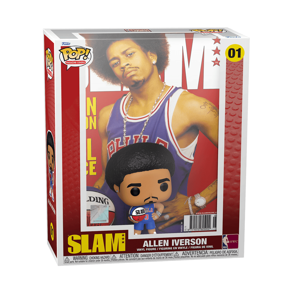 POP! NBA Cover: SLAM - Allen Iverson - THE MIGHTY HOBBY SHOP