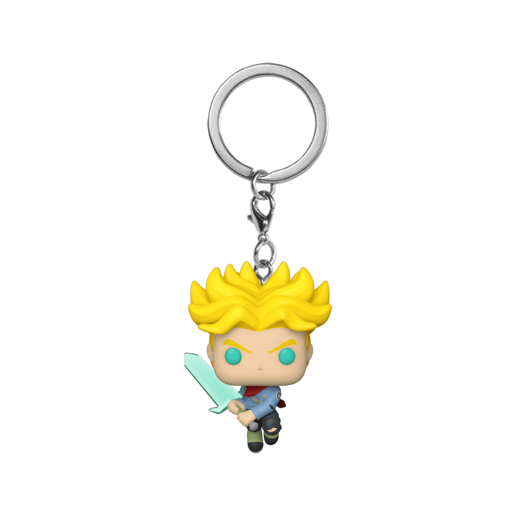 (MARCH 2023 PREORDER) POP! Animation: Dragon Ball Super - Super Saiyan Trunks with Sword  Keychain - THE MIGHTY HOBBY SHOP