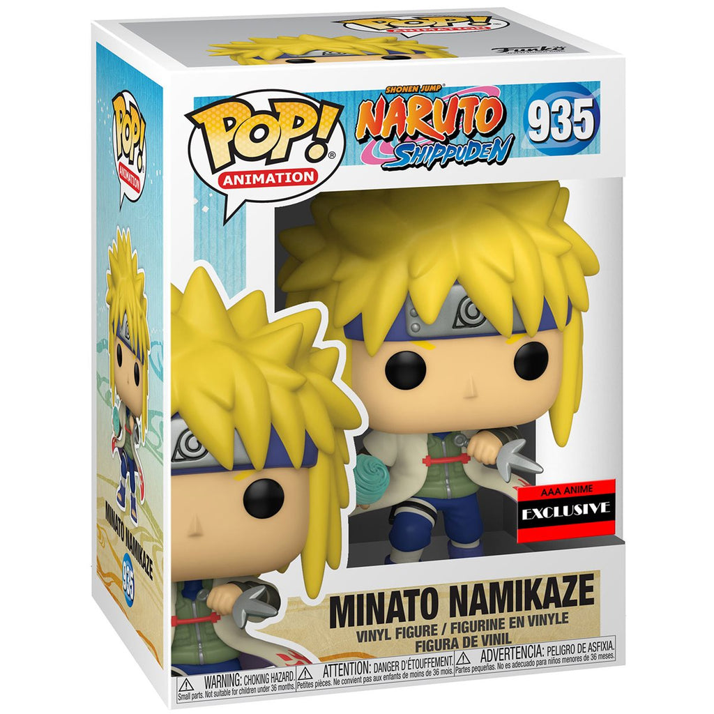 POP! Animation: Naruto: Shippuden Minato Rasengan Pop! Figure (AAA Exclusive) - THE MIGHTY HOBBY SHOP