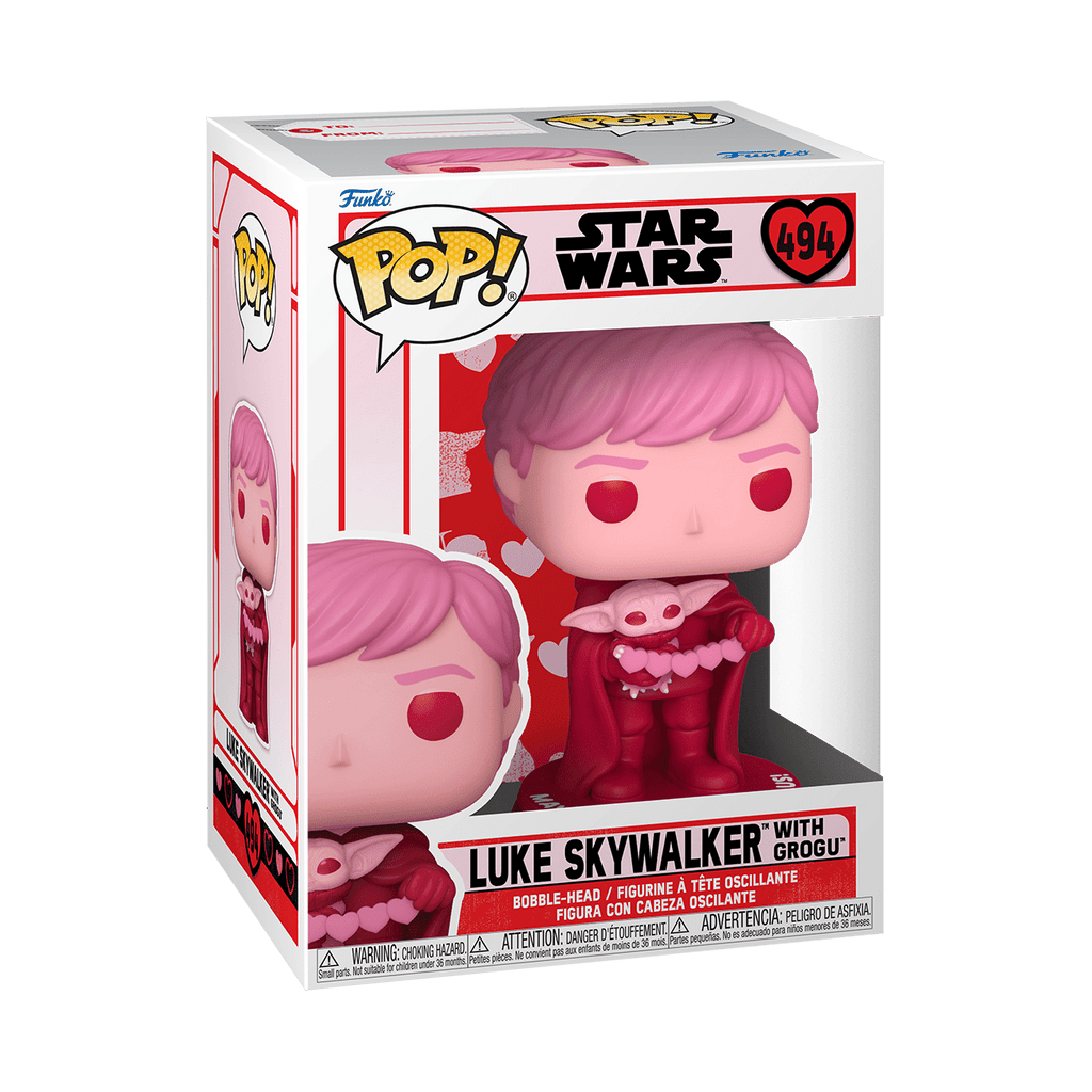 POP! Star Wars: Valentines S2 - Luke & Grogu - THE MIGHTY HOBBY SHOP
