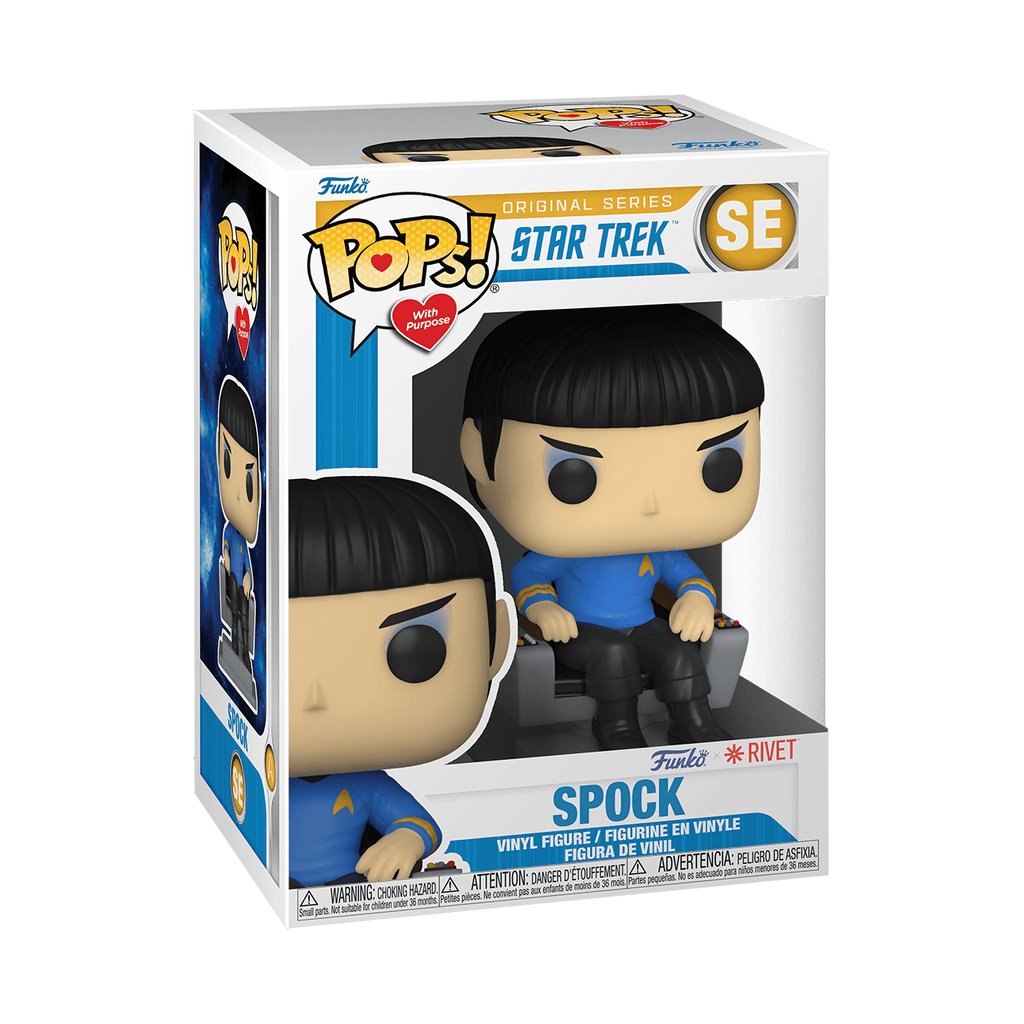 POP! TV: PWP Youthtrust - Spock in chair - THE MIGHTY HOBBY SHOP