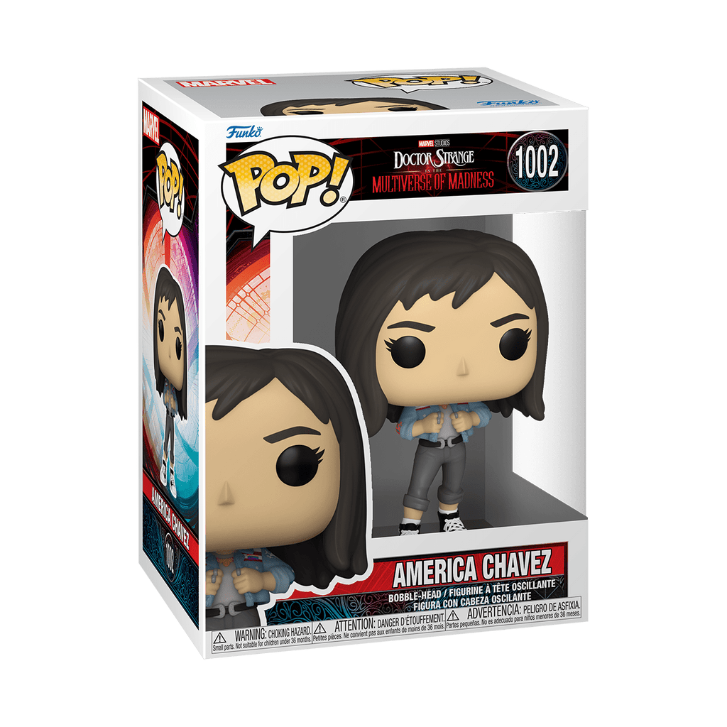 (JUNE 2022 PREORDER) POP! Marvel: Doctor Strange in the Multiverse of Madness! - America Chavez - THE MIGHTY HOBBY SHOP