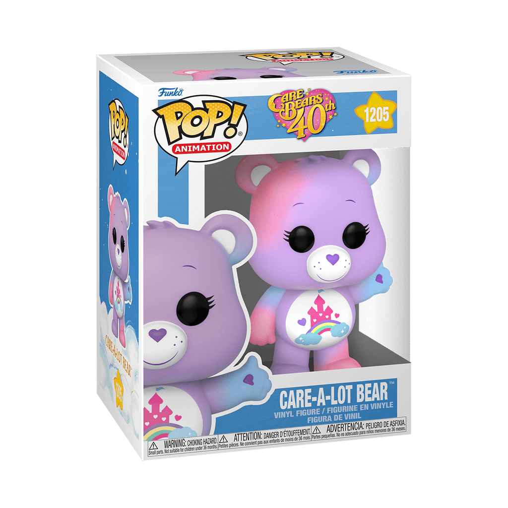 (DECEMBER 2022 PREORDER) POP! Animation: Care Bear 40th Anniversary- Care-a-Lot Bear - THE MIGHTY HOBBY SHOP