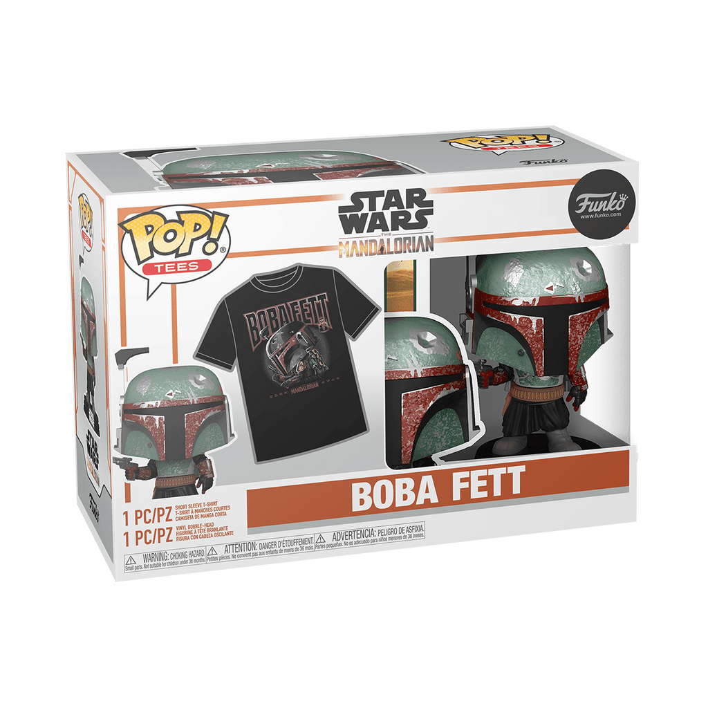 POP! & TEE: Star Wars- Boba Fett - THE MIGHTY HOBBY SHOP