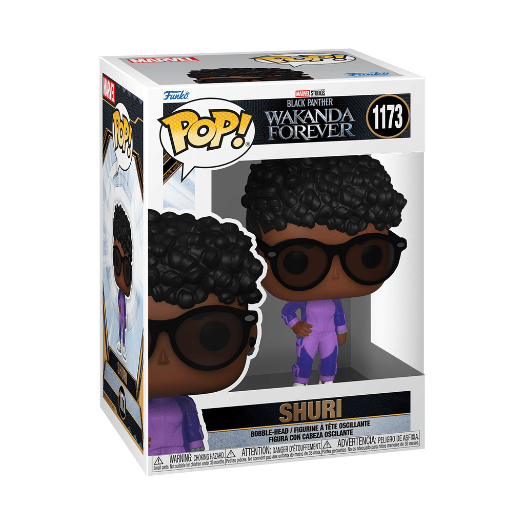 (JANUARY 2023 PREORDER) POP! Marvel: Black Panther Wakanda Forever S2 - Shuri w/Glasses - THE MIGHTY HOBBY SHOP