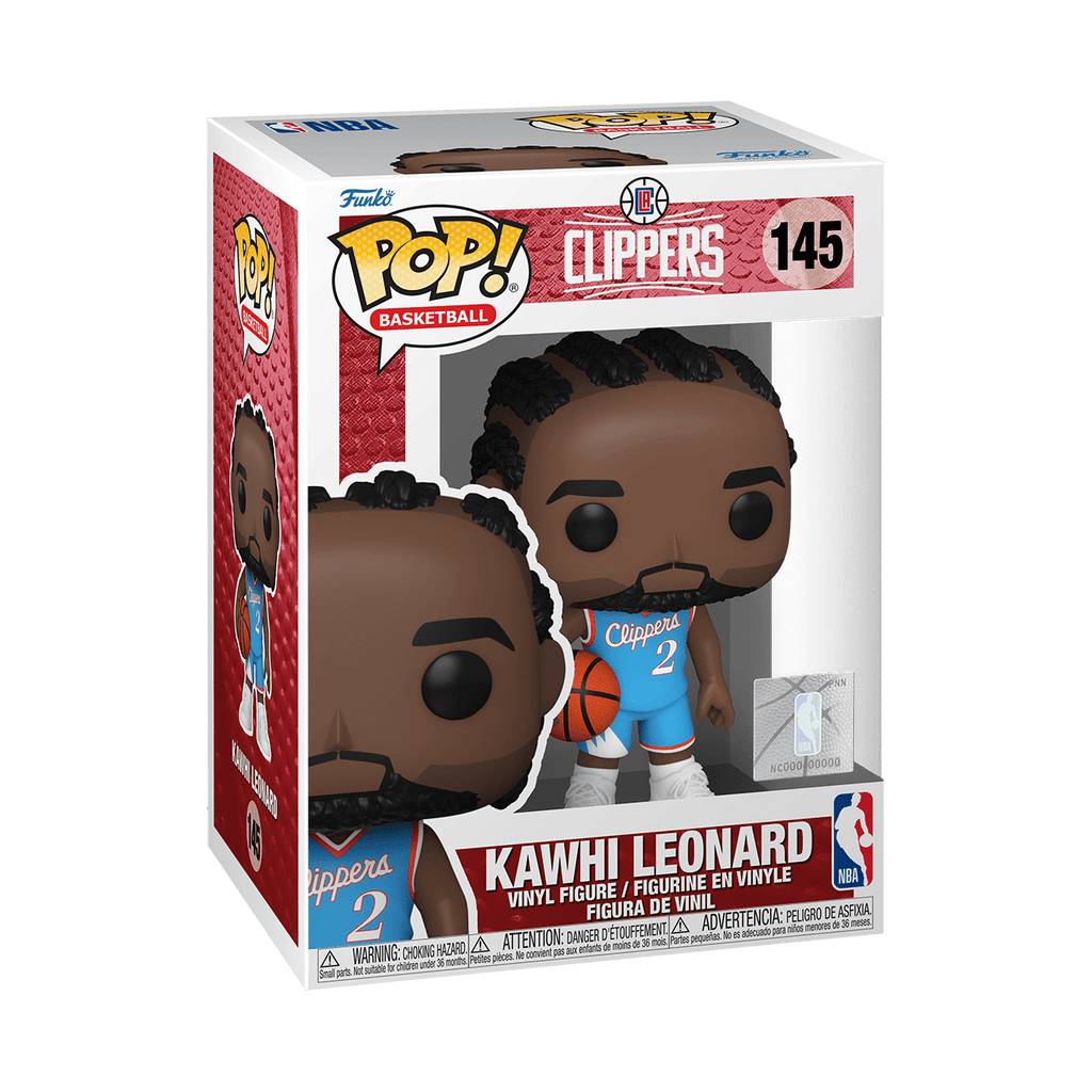 POP! NBA: Clippers - Kawhi Leonard (City Edition 2021) - THE MIGHTY HOBBY SHOP