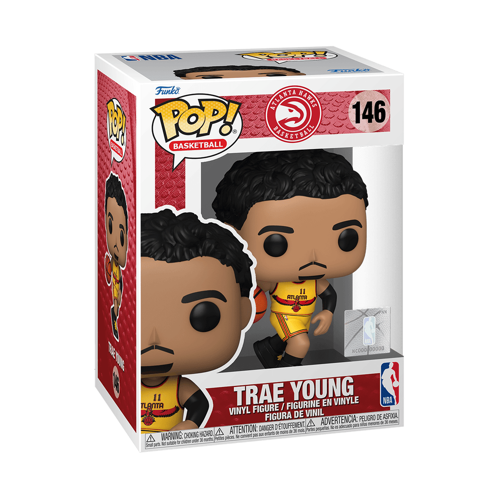 NBA Hawks Trae Young (City Edition 2021) Pop! Vinyl Figure - THE MIGHTY HOBBY SHOP