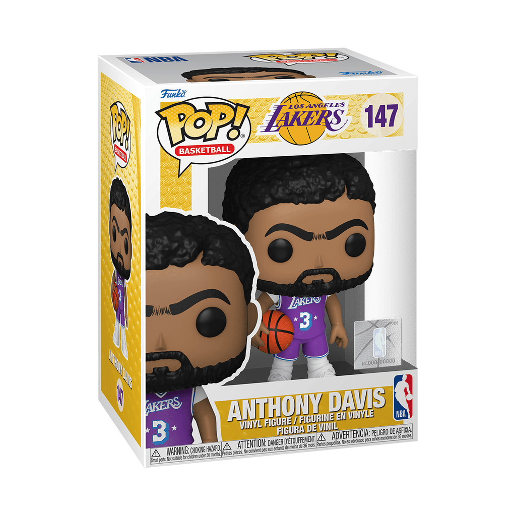 NBA Lakers Anthony Davis (City Edition 2021) Pop! Vinyl Figure - THE MIGHTY HOBBY SHOP