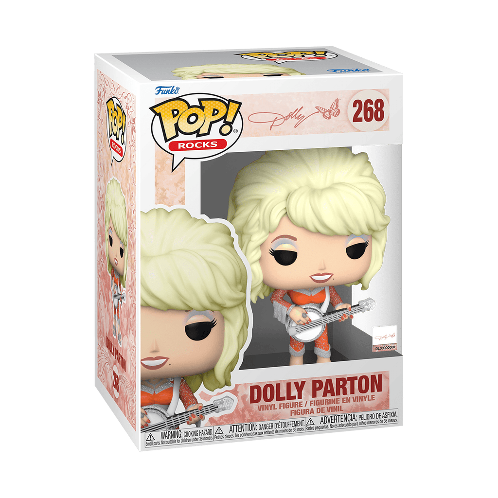 (MARCH 2023 PREORDER) POP! Rocks: Dolly Parton - THE MIGHTY HOBBY SHOP