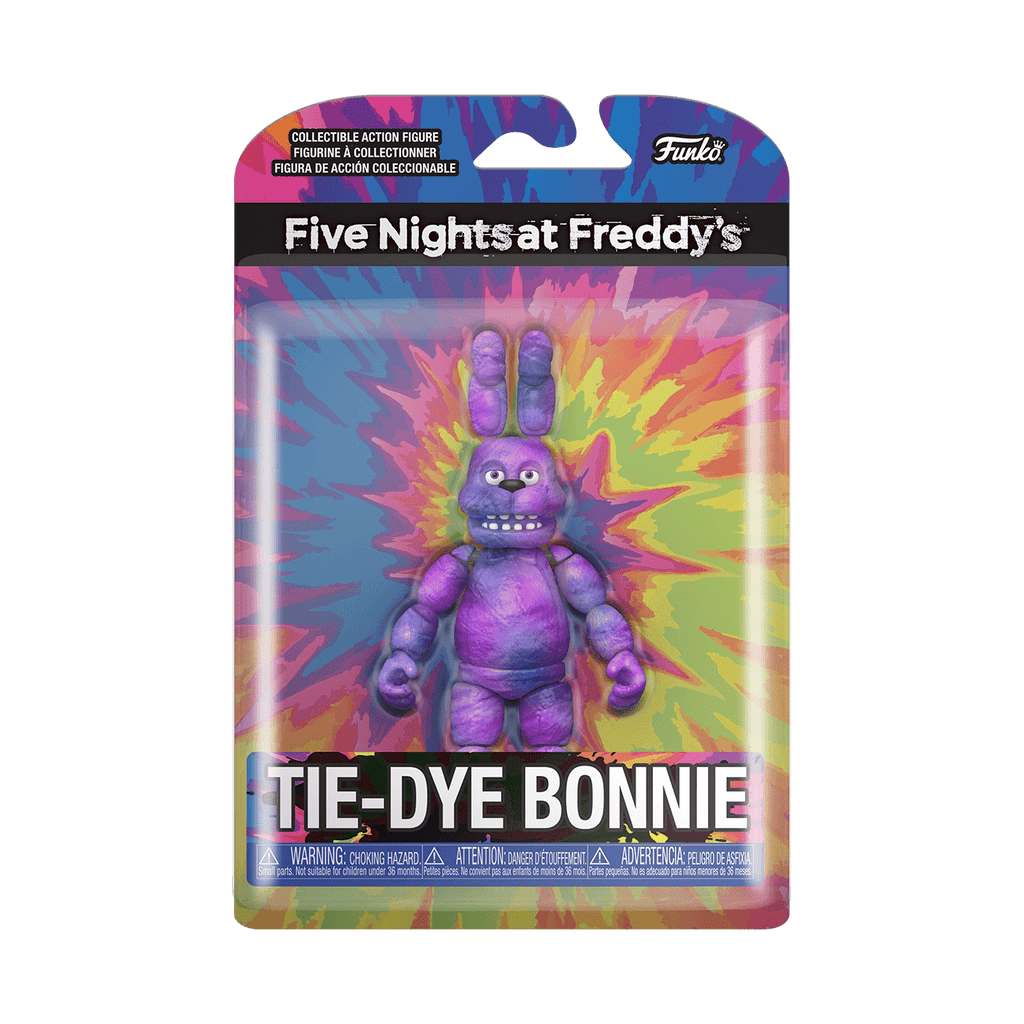 Action Figure 5": Five Nights at Freddy's Tie-Dye - Bonnie - THE MIGHTY HOBBY SHOP