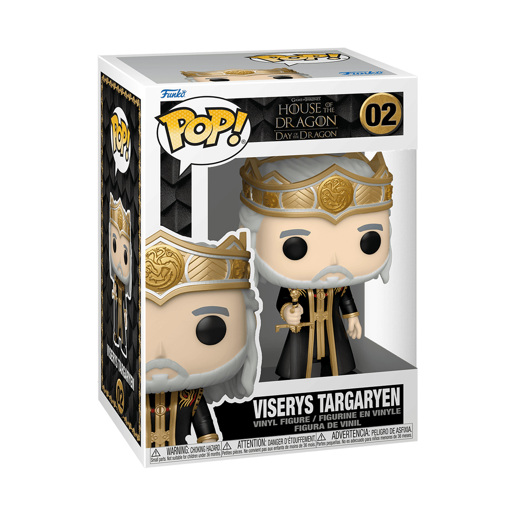 (SEPTEMBER 2022 PREORDER) POP! TV: House of the Dragon - Viserys Targaryen - THE MIGHTY HOBBY SHOP