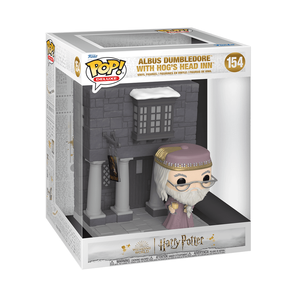 (DECEMBER 2022 PREORDER) POP! Deluxe: Harry Potter Hogsmeade - Hog's Head w/Dumbledore - THE MIGHTY HOBBY SHOP