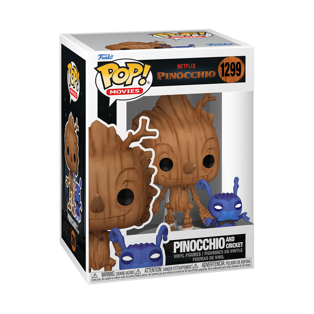 (JANUARY 2023 PREORDER) POP! Movies: Pinocchio- Pinocchio and Cricket - THE MIGHTY HOBBY SHOP