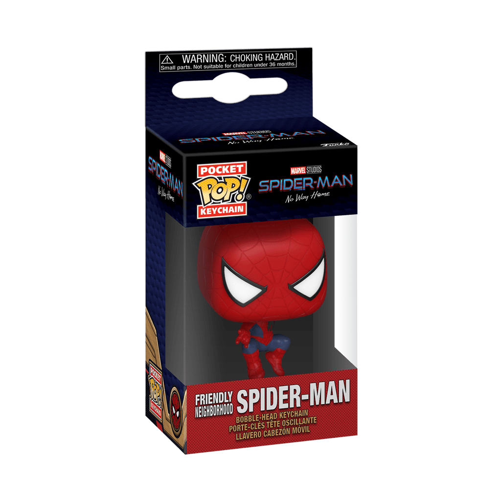 (FEBRUARY 2023 PREORDER) POP! Keychain: NWH: Friendly Neighborhood Spider-Man - THE MIGHTY HOBBY SHOP
