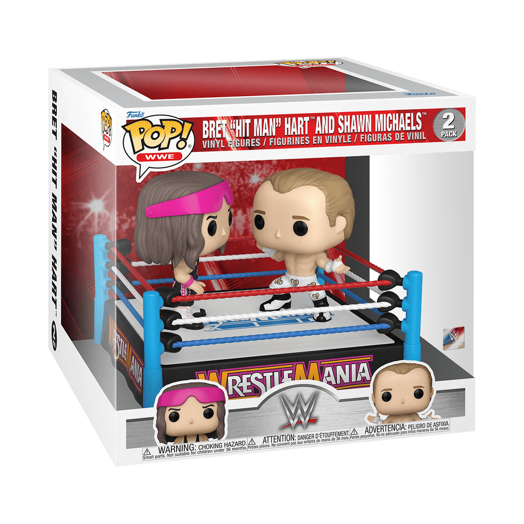 (MARCH 2023 PREORDER) POP! Moment: WWE- Bret "Hit Man" Hart vs Shawn Michaels - THE MIGHTY HOBBY SHOP