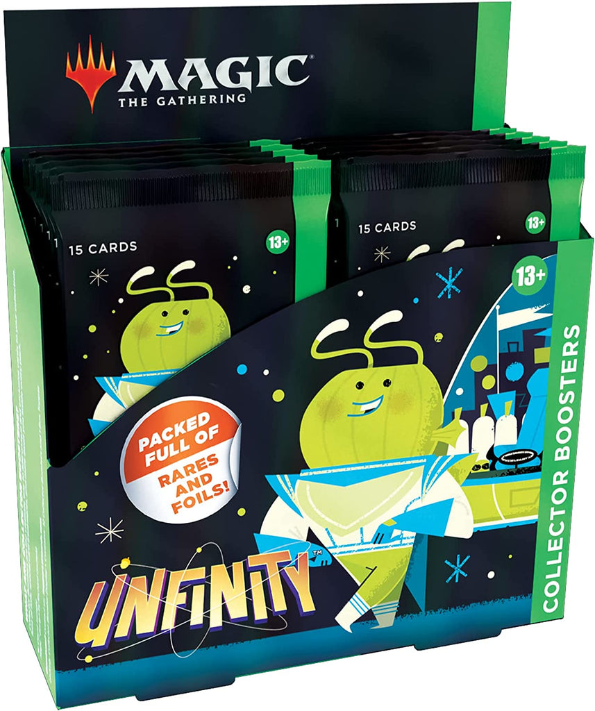 Magic: The Gathering Unfinity Collector Booster Box | 12 Packs + Box Topper (181 Magic Cards) - THE MIGHTY HOBBY SHOP