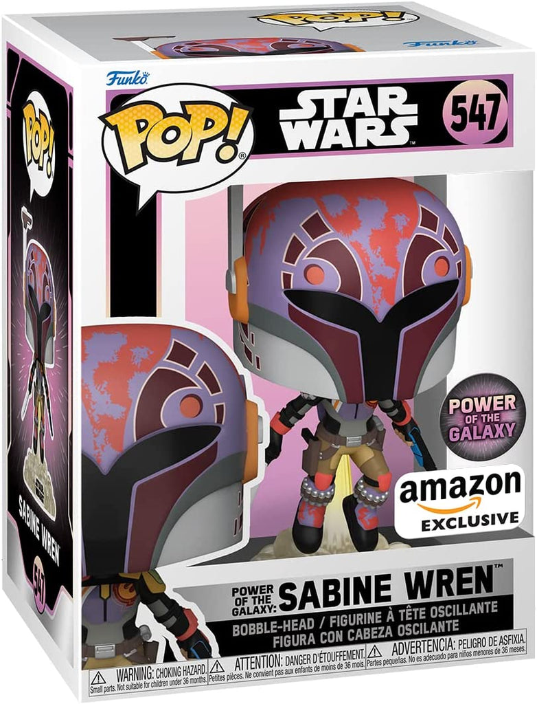 POP! Star Wars: Power of The Galaxy Series - Sabine Wren with Darksaber #547 - THE MIGHTY HOBBY SHOP