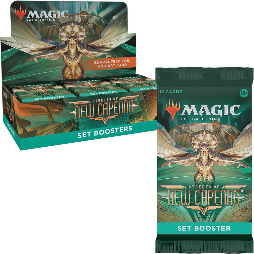 Magic: The Gathering Streets of New Capenna Set Booster Display Case of 30 - THE MIGHTY HOBBY SHOP