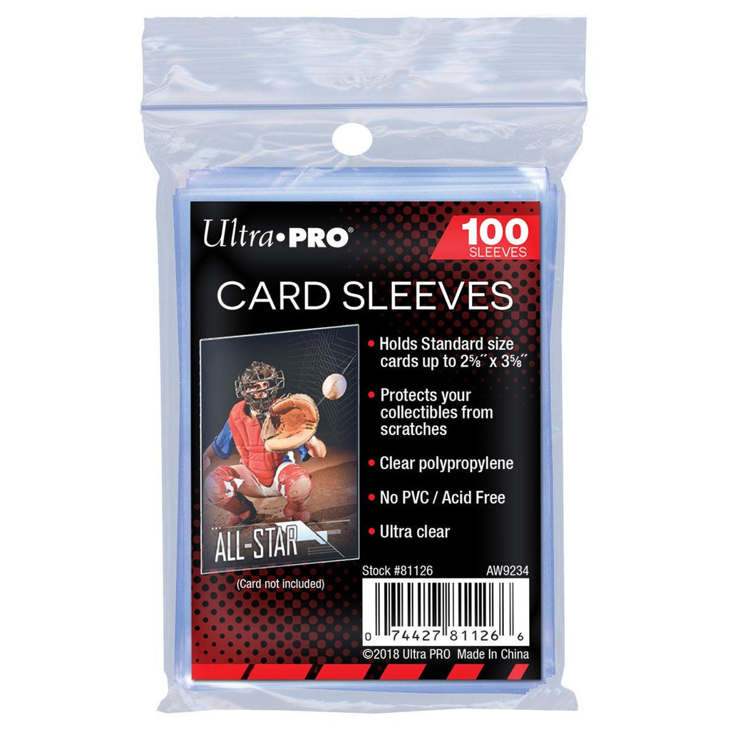 Ultra Pro Soft Card Sleeves (100 count pack) - THE MIGHTY HOBBY SHOP