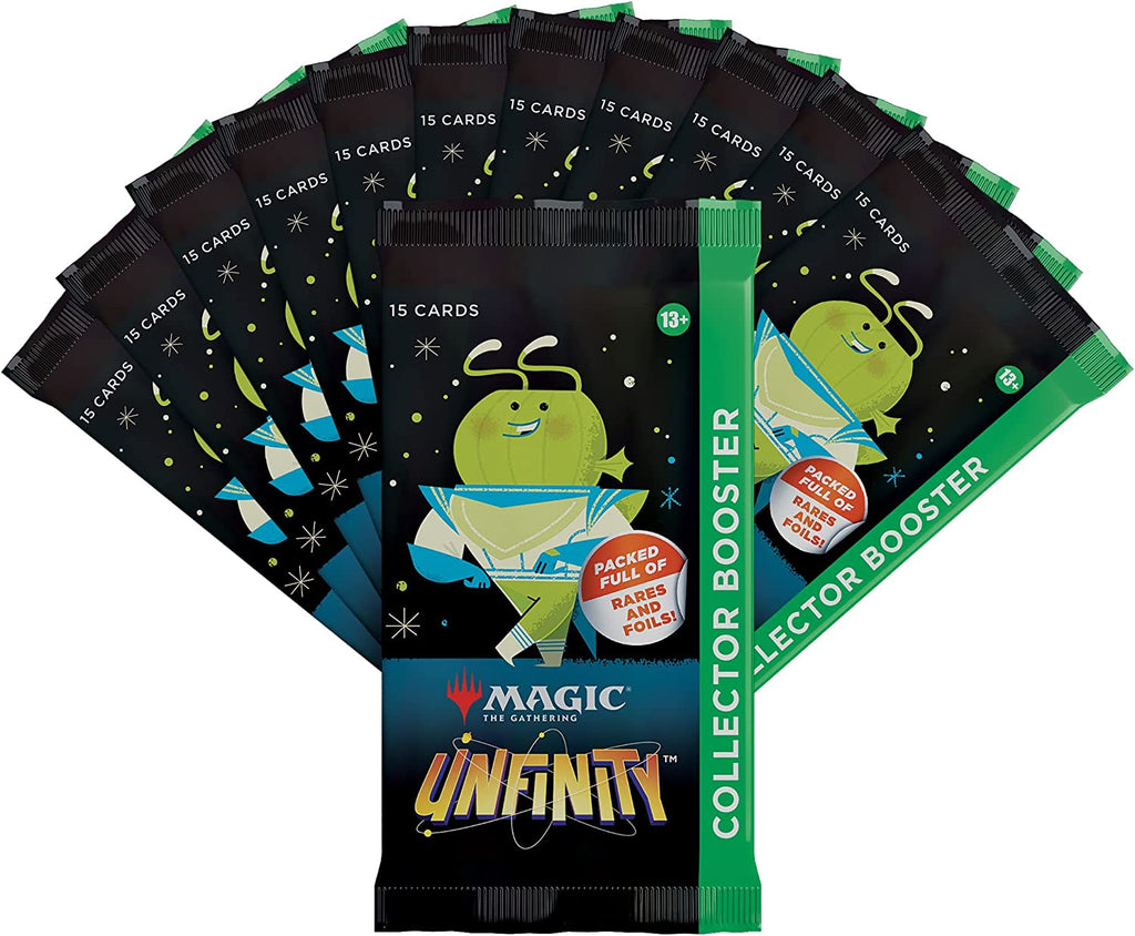 Magic: The Gathering Unfinity Collector Booster Box | 12 Packs + Box Topper (181 Magic Cards) - THE MIGHTY HOBBY SHOP