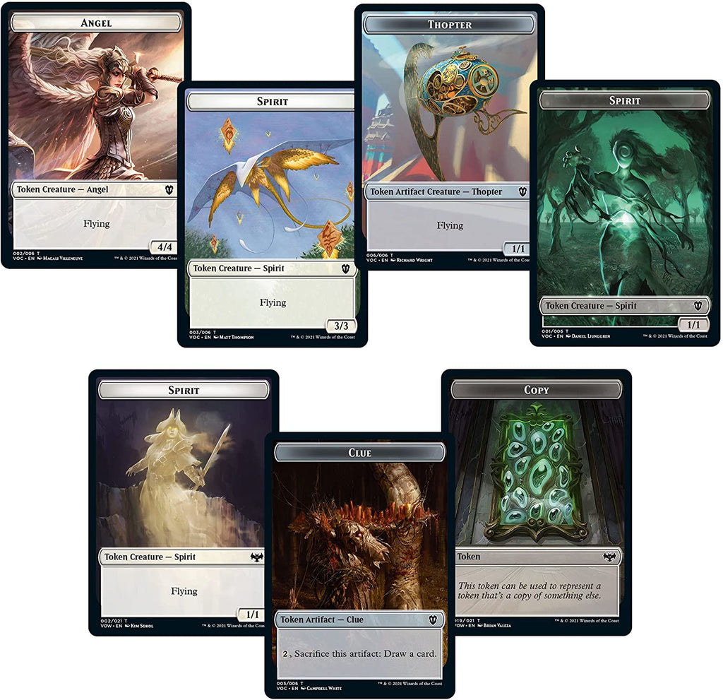 Magic: The Gathering Innistrad: Crimson Vow Commander Deck – Spirit Squadron (White-Blue) - THE MIGHTY HOBBY SHOP