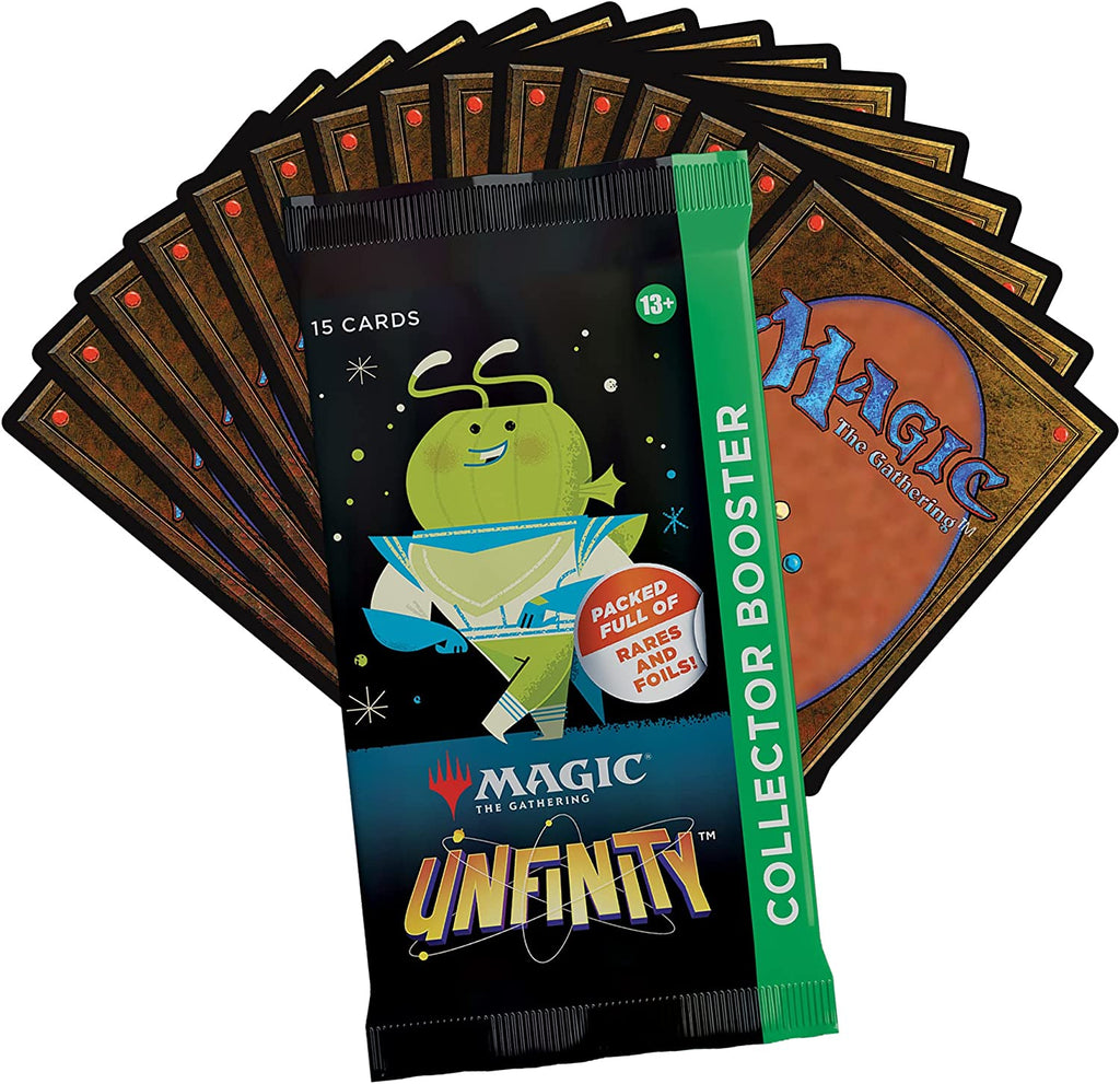 Magic: The Gathering Unfinity Collector Booster Box | 12 Packs + Box Topper (181 Magic Cards) - THE MIGHTY HOBBY SHOP