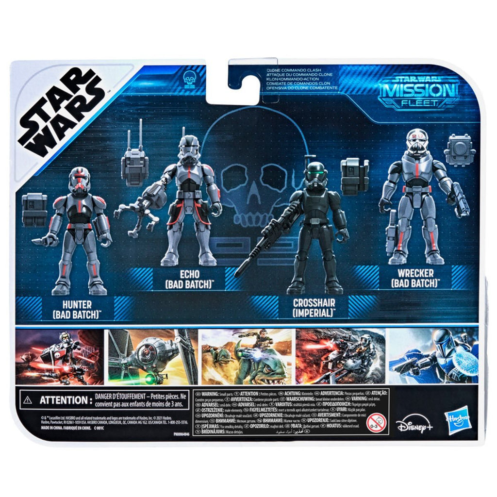 Star Wars Mission Fleet Clone Commando Clash Action Figures - THE MIGHTY HOBBY SHOP