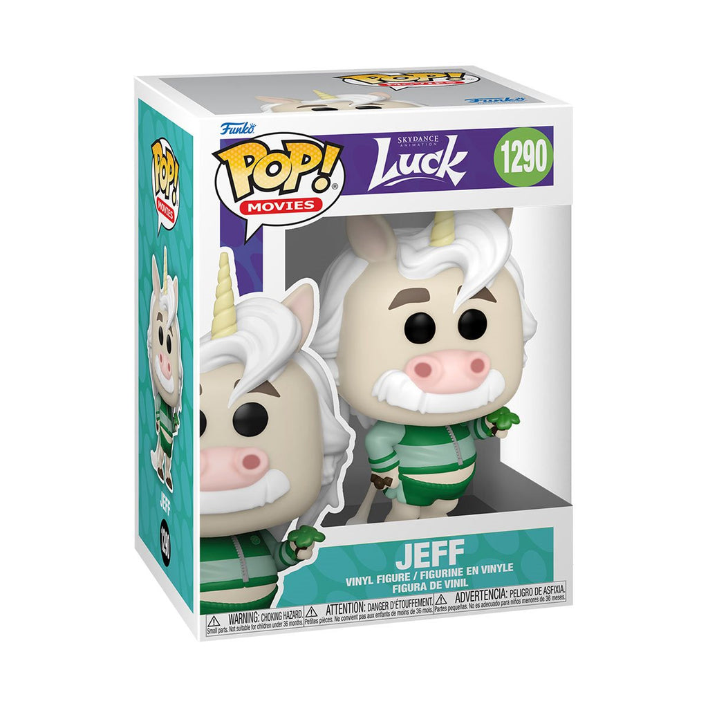 (JANUARY 2023 PREORDER) POP! Movies: Luck - Jeff - THE MIGHTY HOBBY SHOP