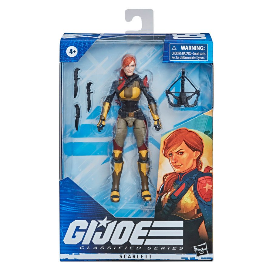 G.I. Joe Classified Series 6-Inch Scarlett Action Figure - THE MIGHTY HOBBY SHOP