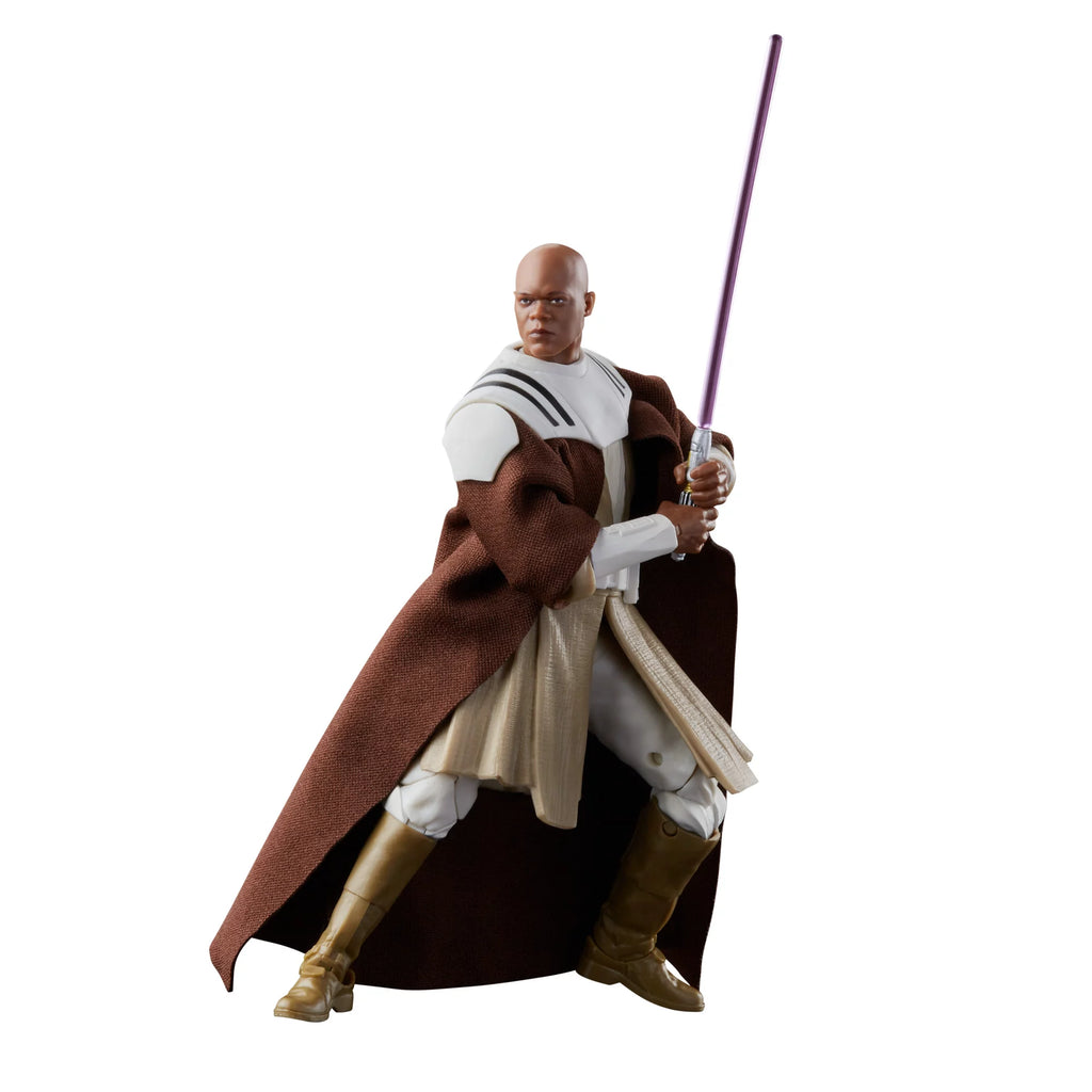 Star Wars The Black Series Mace Windu Toy 6-Inch-Scale Star Wars: Clone Wars Figure - THE MIGHTY HOBBY SHOP