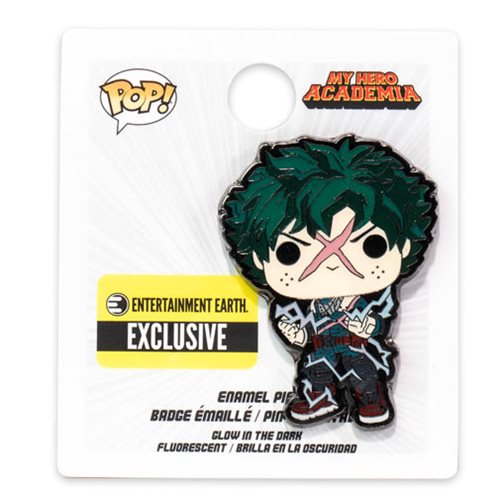 My Hero Academia Deku Full Cowl Pop! Enamel Pin - Entertainment Earth Exclusive - THE MIGHTY HOBBY SHOP