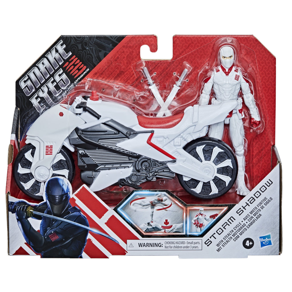 Snake Eyes: G.I. Joe Origins Storm Shadow with Stealth Cycle - THE MIGHTY HOBBY SHOP