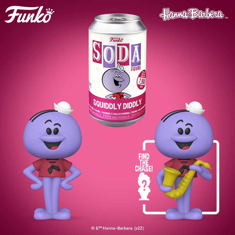 (JULY 2022 PREORDER) Vinyl SODA: HB - Squiddly Diddly - THE MIGHTY HOBBY SHOP