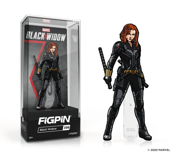 FiGPiN Classic: Marvel Studio's Black Widow - Black Widow #398 - THE MIGHTY HOBBY SHOP