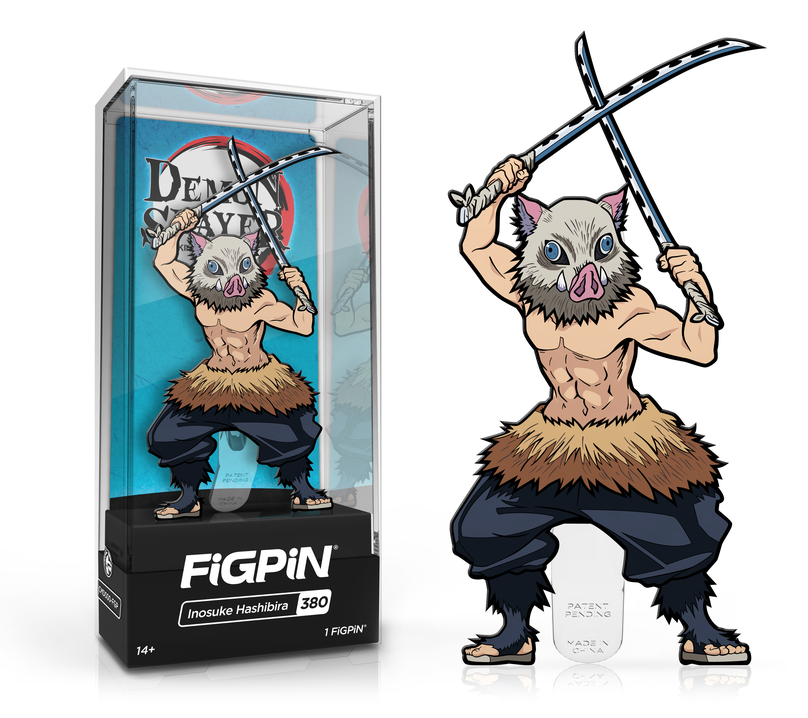 FiGPiN Classic: Demon Slayer - Inosuke Hashibira #380 - THE MIGHTY HOBBY SHOP