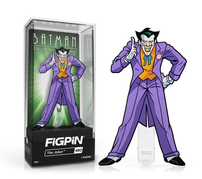 FiGPiN Classic: Batman: The Animated Series  – The Joker #480 - THE MIGHTY HOBBY SHOP