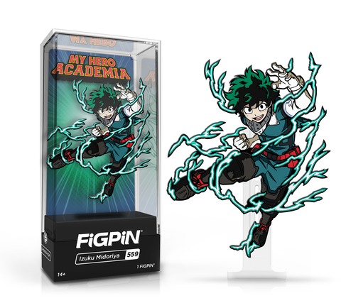 FiGPiN Classic: My Hero Academia- Izuku Midoriya [Action Pose] #559 - THE MIGHTY HOBBY SHOP