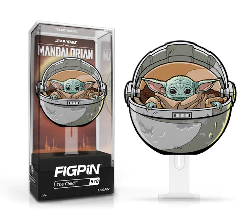 FiGPiN Classic: The Mandalorian - The Child (578) - THE MIGHTY HOBBY SHOP